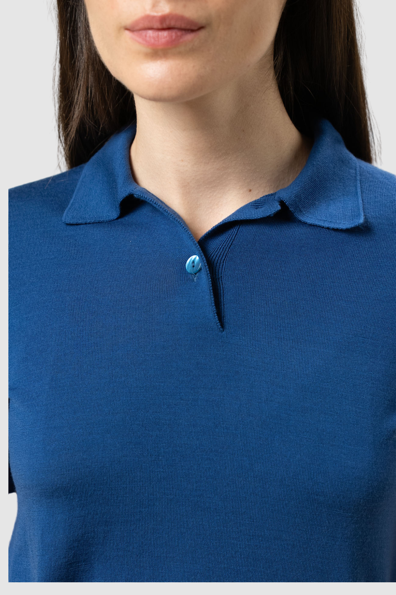 Wool Short Sleeve Polo