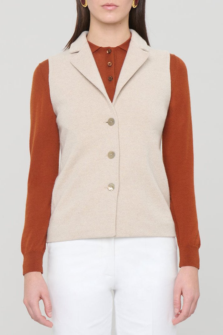 Cashmere Sciura Vest