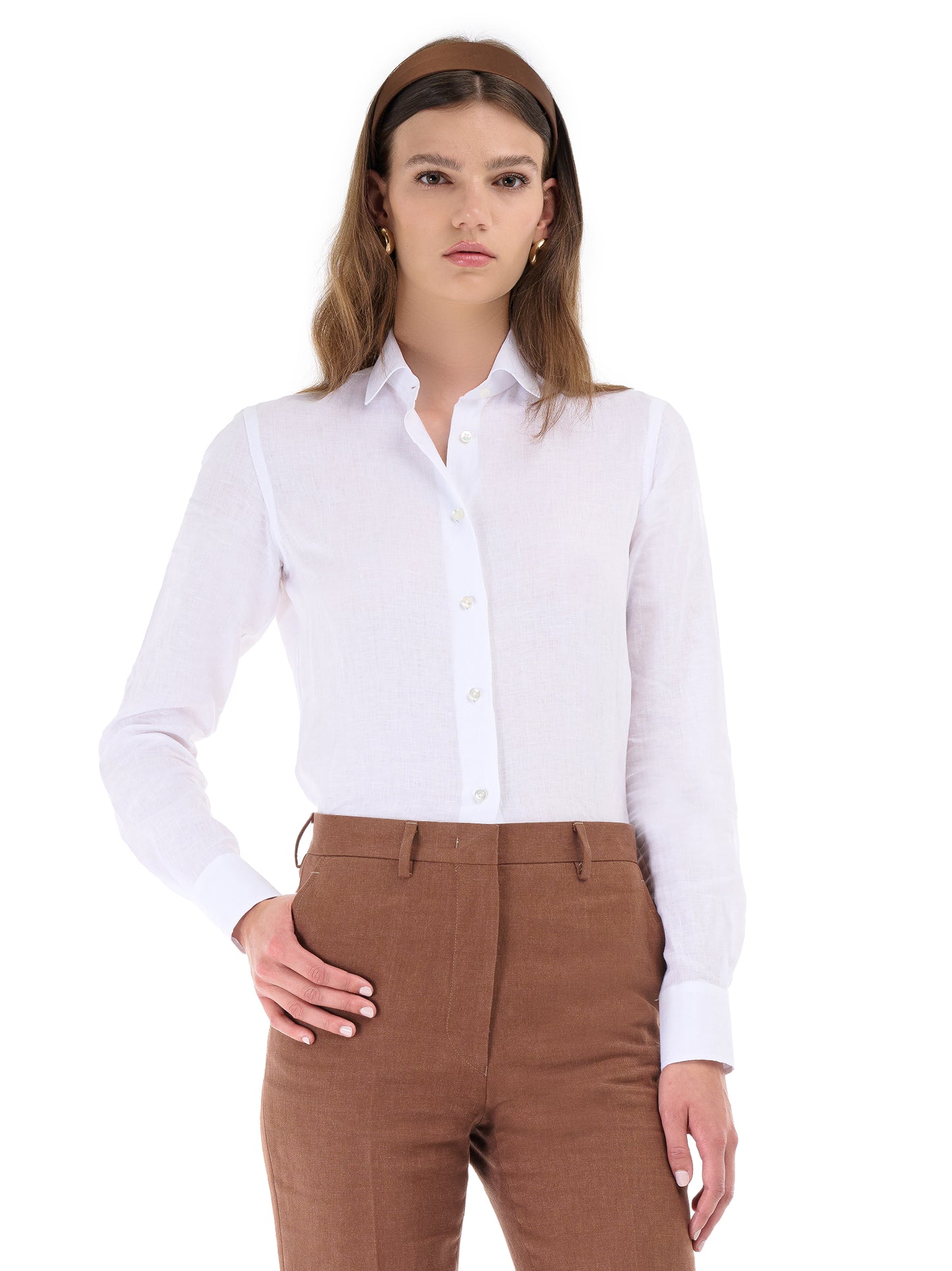Sartorial Elegance Linen Shirt