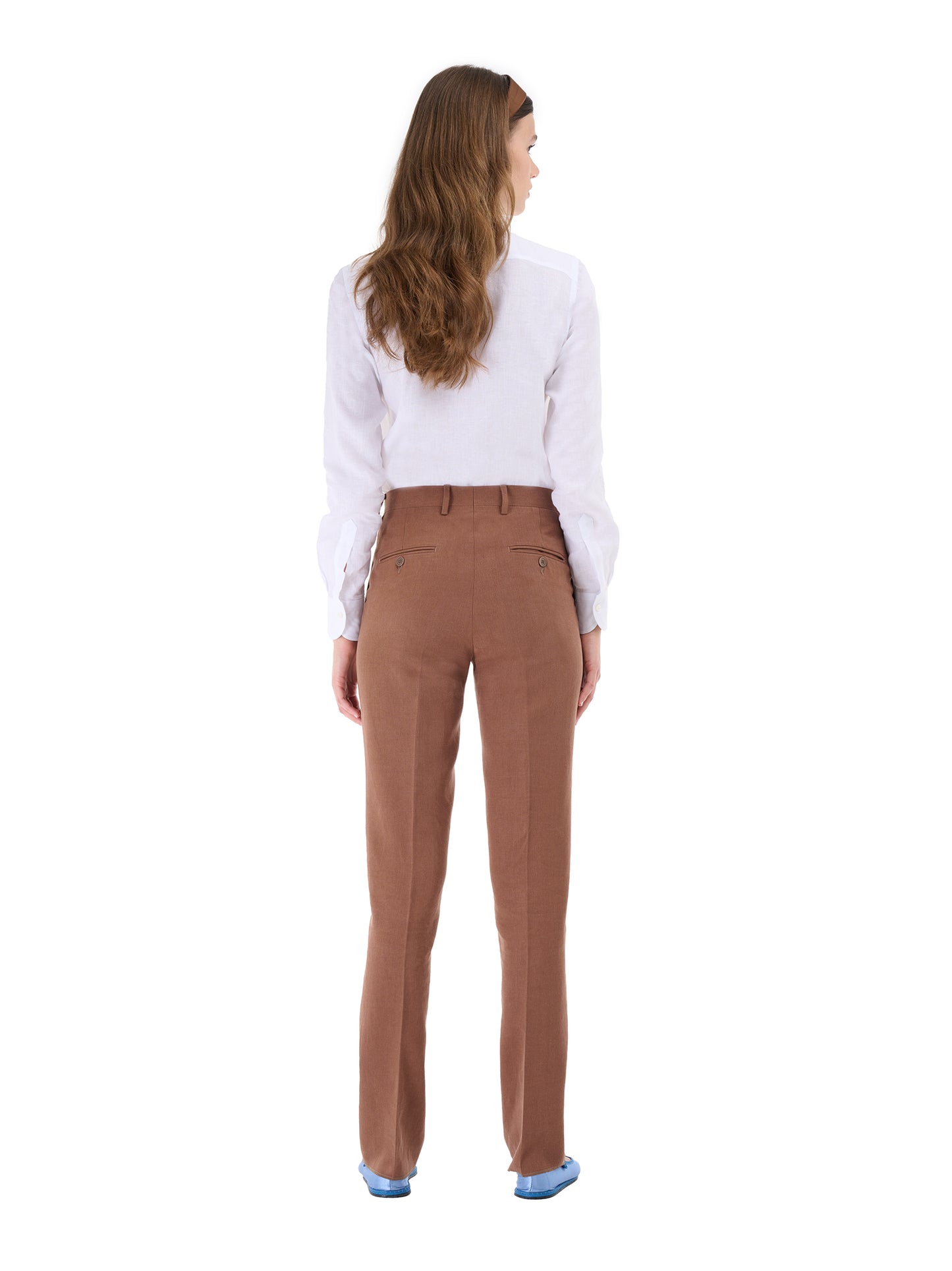 Sartorial Elegance Linen Trouser